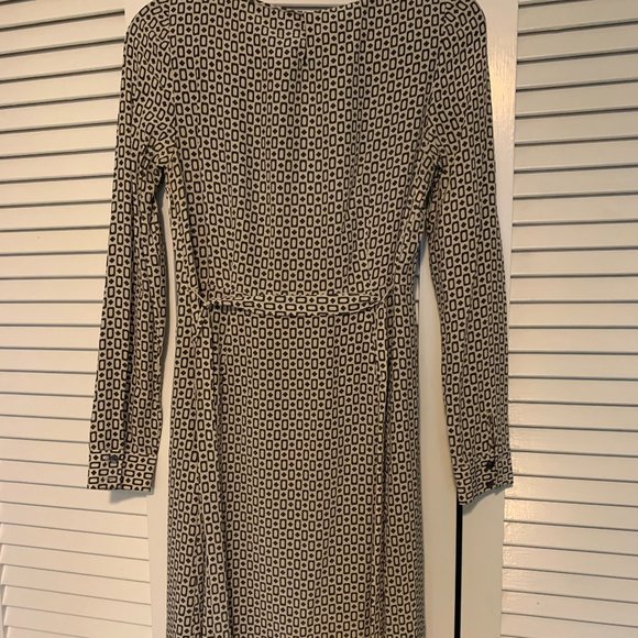 Moncollet blue and white dress - Picture 5 of 6